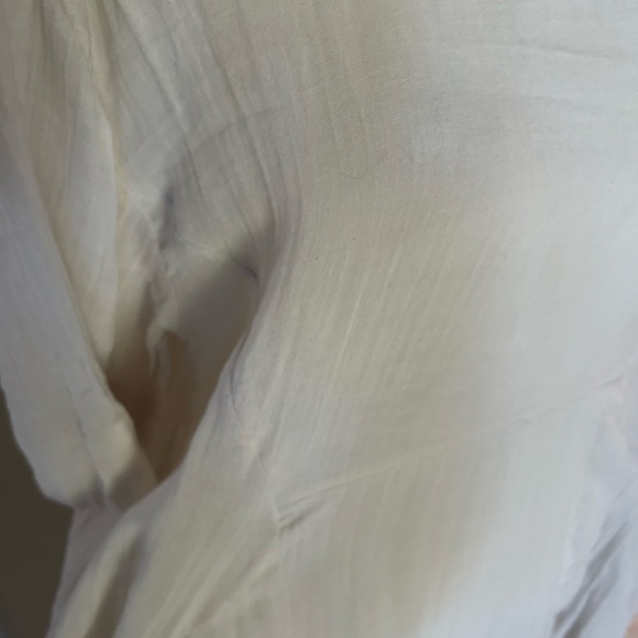 Free People Bohemian Gauze Dress XS Midi Length New - Picture 6 of 8